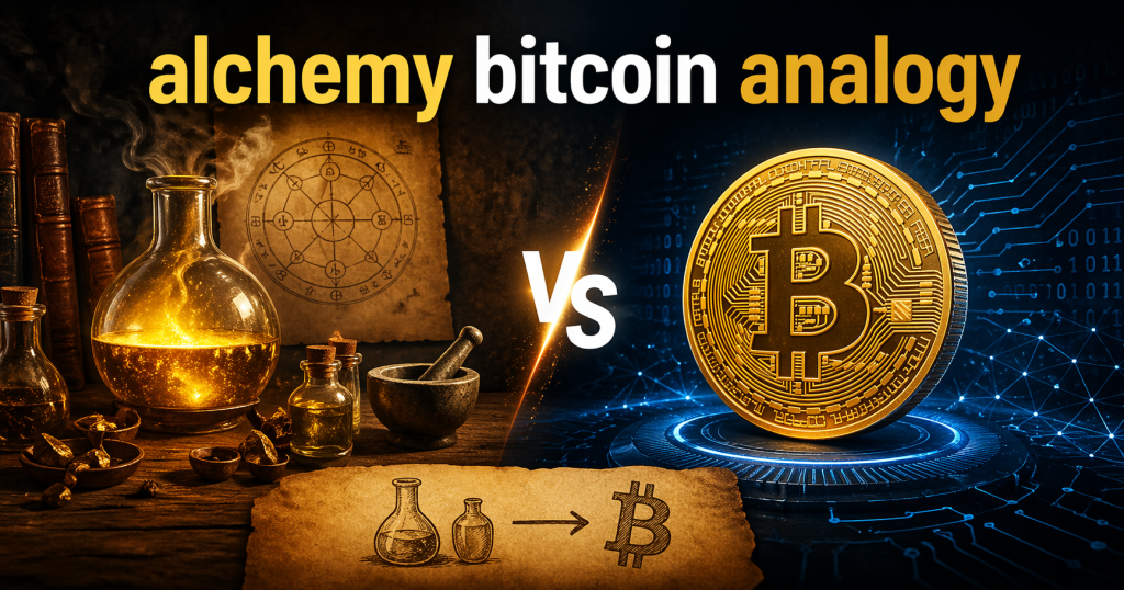 alchemy bitcoin analogy
