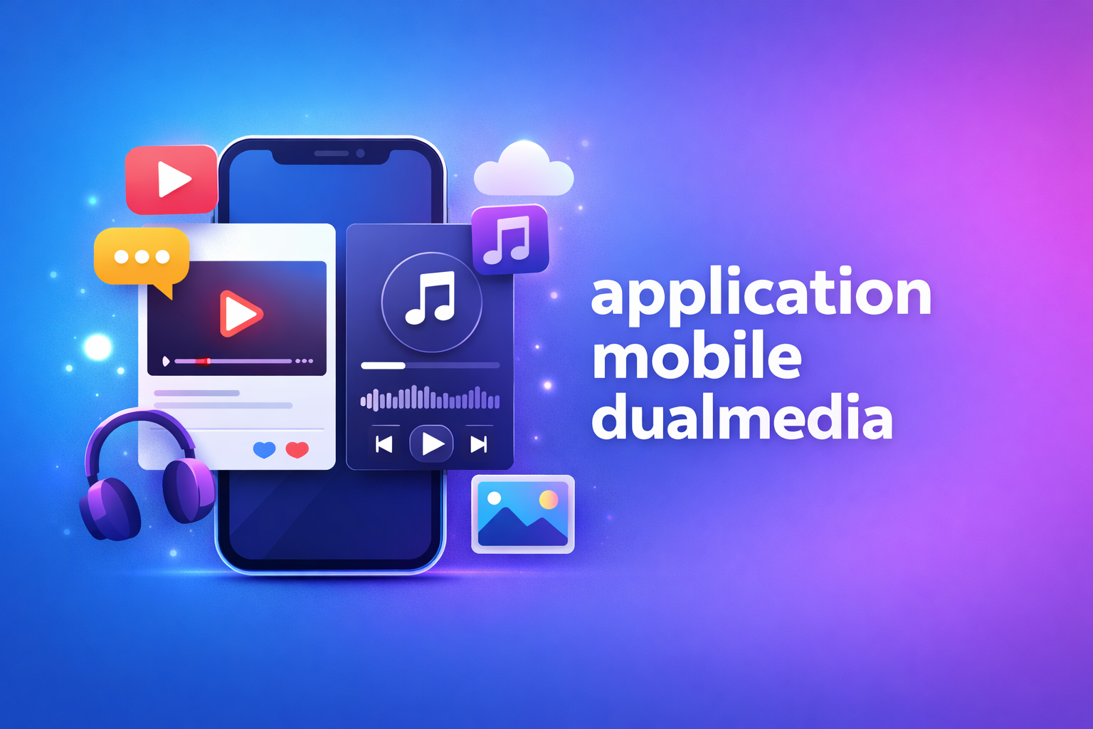 application mobile dualmedia